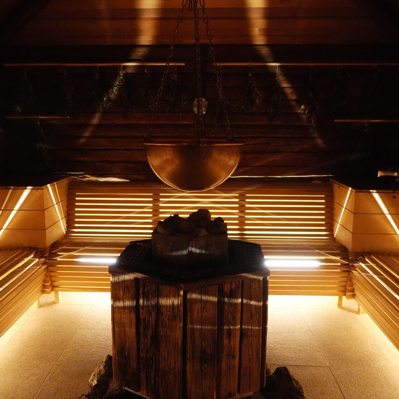 Sauna im Hotel Tannenhof im Allgäu